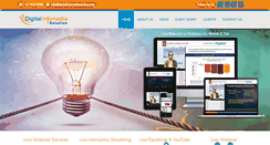 Desktop Screenshot of digitalinfomediasolution.com